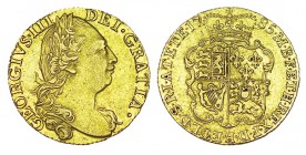 GRAN BRETAÑA. 1 Guinea. Jorge III. 1785. W/KM-604. 8,34 g. EBC-
