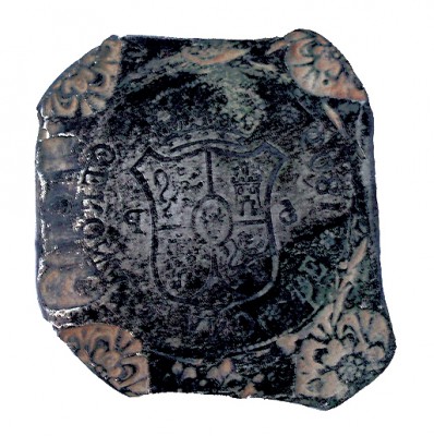 PLACA DE RELIEVE relativa a las 5 PESETAS de Gerona de busto de 1809. Ignoramos ...
