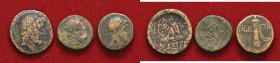 PAFLAGONIA - Lotto di tre monete come da foto
MB-MB+