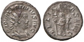 Valeriano (253-260) Antoniniano - Busto radiato a d. - R/ La Felicità stante a s. - RIC 87 AG (g 3,87)
qBB/BB
