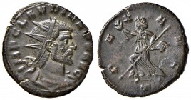 Claudio II (268-270) Antoniniano (Mediolanum) Busto radiato a d. - R/ La Pace andante a s. - RIC 157 AE (g 3,82)
SPL
