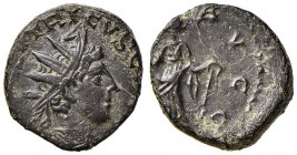 Tetrico II (271-273) Antoniniano (Treviri) Busto radiato a d. - R/ La Letizia stante a s. - AE (g 2,74) Graffietto sulla guancia
BB+