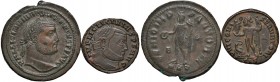 Licinio (308-324) Lotto di due monete
BB