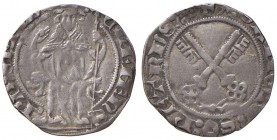 Clemente VII (1378-1394) Grosso - Munt. 7 AG (g 2,32) RR
qBB