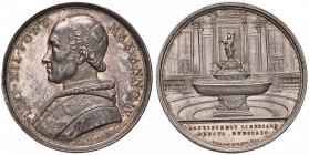 Leone XII (1823-1829) Medaglia A. I Battistero in S. Maria Maggiore - Opus: Girometti - Bart. 827 AG (g 32,92 - Ø 42 mm) Colpi al bordo
SPL