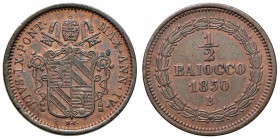 Pio IX (1846-1878) Bologna - Mezzo Baiocco 1850 - Nomisma 606 CU (g 5,29)
SPL