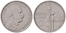 Vittorio Emanuele III (1900-1946) 2 Lire 1925 - Nomisma 1169 NI
BB+