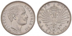 Vittorio Emanuele III (1900-1946) Lira 1901 - Nomisma 1193 AG
SPL+