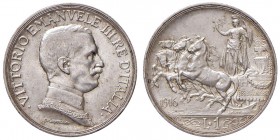 Vittorio Emanuele III (1900-1946) Lira 1916 - Nomisma 1204 AG R
SPL+/qFDC