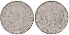 Vittorio Emanuele III (1900-1946) Lira 1943 - Nomisma 1232 AC R Colpo al bordo, minime screpolature
SPL+