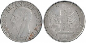 Vittorio Emanuele III (1900-1946) Lira 1943 - Nomisma 1232 AC R Colpetti e graffi diffusi, macchiette al D/
SPL