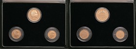 FRANCIA 50, 20 e 10 Franchi 1852-1991 - AU (g 16,12 + 6,45 + 3,82) Set di tre monete in astuccio originale e certificato di garanzia
FS