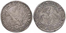 GERMANIA Sassonia - Cristiano ecc. (1591-1611) Tallero 1611 - Dav. 7566 AG (g 29,05)
BB