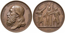 GRECIA Germano, metropolita di Patrasso (1771-1826) Medaglia 1821 Inizio della guerra d’indipendenza - Opus: Lange (g 44,54 - Ø 44 mm)
qFDC