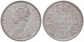 INDIA Victoria (1837-1901) Rupia 1892 Bombay - KM 492 AG (g 11,66) B Incusa
FDC