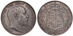 INGHILTERRA Edoardo VII (1901-1910) Half crown 1902 - AG (g 14,16)
FDC