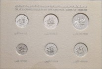 KUWAIT 1, 5, 10, 20, 50 e 100 Fils - AG R Lotto di sei monete in astuccio
FS