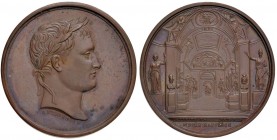 FRANCIA Napoleone Imperatore (1804-1814) Medaglia 1804 MUSÉE NAPOLEON - Opus: Andrieu - Denon - AE (g 19,30 - Ø 34mm) Graffio sulla guancia
SPL