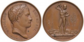 FRANCIA Napoleone Imperatore (1804-1814) Medaglia 1805 BATAILLE DE FRIEDLAND - Opus: Andrieu - Galle - Denon - AE (g 31,45 - Ø 40mm)
SPL