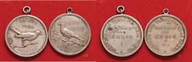 AUSTRIA Medaglie Premio d’onore birdwatching - AG (g 19,48 - Ø 34mm) e AG (g 17,87 - 34 mm) Lotto di due medaglie come da foto
SPL-qFDC