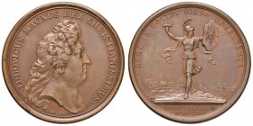 FRANCIA Louis XIV (1643-1715) Medaglia 1675 REGE IN HOSTES SIGNA OBVERTENTE. - Opus: Mavger - AE (g 29,86 - Ø 40mm)
BB
