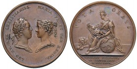 FRANCIA Louis XV (1715-1774) Medaglia 1729 NATALES DELPHINI - Opus: Du Vivier - AE (g 31,79 - Ø 41mm)
BB
