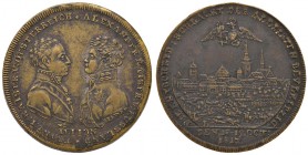 Medaglia 1813 Francis di Austria e Alexander di Russia - MD (g 14,17 - 33mm)
BB