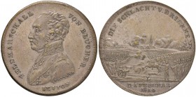 Medaglia 1814 Feldmarschall Von Blüceher - MA (g 13,82 - 33mm)
BB