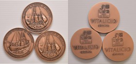 MEDAGLIA - Lotto di tre medaglie come da foto
qFDC-FDC
