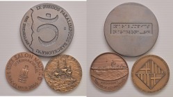 MEDAGLIA - Lotto di tre medaglie come da foto
qFDC-FDC