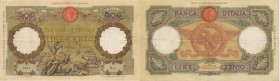 CARTAMONETA Banca d’Italia - 100 Lire 17/07/1933 - Alfa 383 Serie B51-2624
BB/BB+