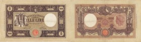 CARTAMONETA Banca d’Italia - 1.000 Lire 20/10/1930 - Alfa 618 Serie N73-4532 Piccolo restauro
BB+