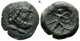 Sicily. Messana. The Mamertini 211-208 BC. Bronze Æ