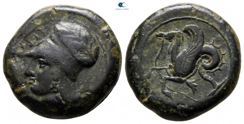 Sicily. Syracuse. Time of Dionysios I circa 405-367 BC. 
Litra Æ

20 mm., 8,8...