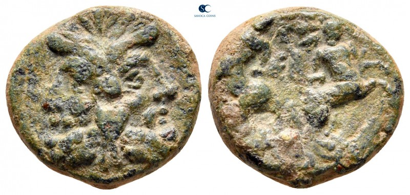 Macedon. Thessalonica 187-131 BC. 
Bronze Æ

18 mm., 5,01 g.



very fine...