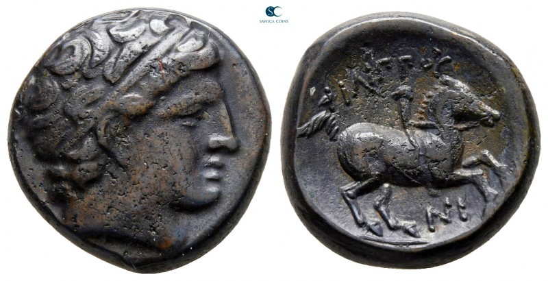 Macedon. Uncertain mint in Macedon. Philip II of Macedon 359-336 BC. 
Unit Æ
...