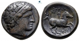 Macedon. Uncertain mint in Macedon. Philip II of Macedon 359-336 BC. Unit Æ