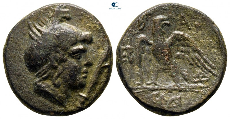 Kings of Macedon. Uncertain mint. Perseus 179-168 BC. 
Bronze Æ

20 mm., 4,90...