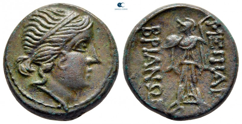 Thrace. Mesembria circa 175-100 BC. 
Bronze Æ

19 mm., 6,83 g.



very fi...
