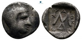 Kings of Thrace. Odrysian. Saratokos 407-369 BC. Obol AR