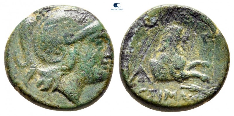 Kings of Thrace. Uncertain mint. Macedonian. Lysimachos 305-281 BC. 
Bronze Æ
...