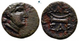 Kings of Scythia. Uncertain mint. Sariakos 179-150 BC. Bronze Æ