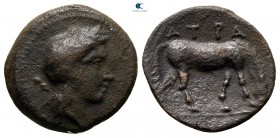 Thessaly. Atrax circa 400-344 BC. Bronze Æ