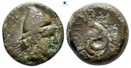 Thessaly. Homolion circa 350 BC. Bronze Æ