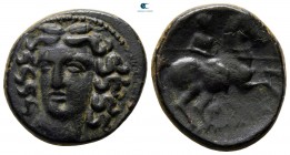 Thessaly. Larissa circa 400-344 BC. Bronze Æ