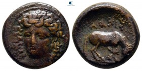Thessaly. Larissa 380-360 BC. Dichalkon Æ
