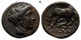 Thessaly. Larissa circa 380-337 BC. Chalkous Æ