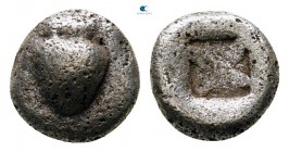 Corcyra. Corcyra circa 525-500 BC. Hemiobol AR