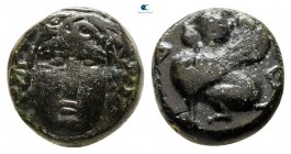 Asia Minor. Uncertain city (ΔΑΓ mint) circa 350-250 BC. Bronze Æ