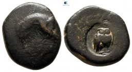 Asia Minor. Uncertain mint circa 300-200 BC. c/m: owl. Bronze Æ